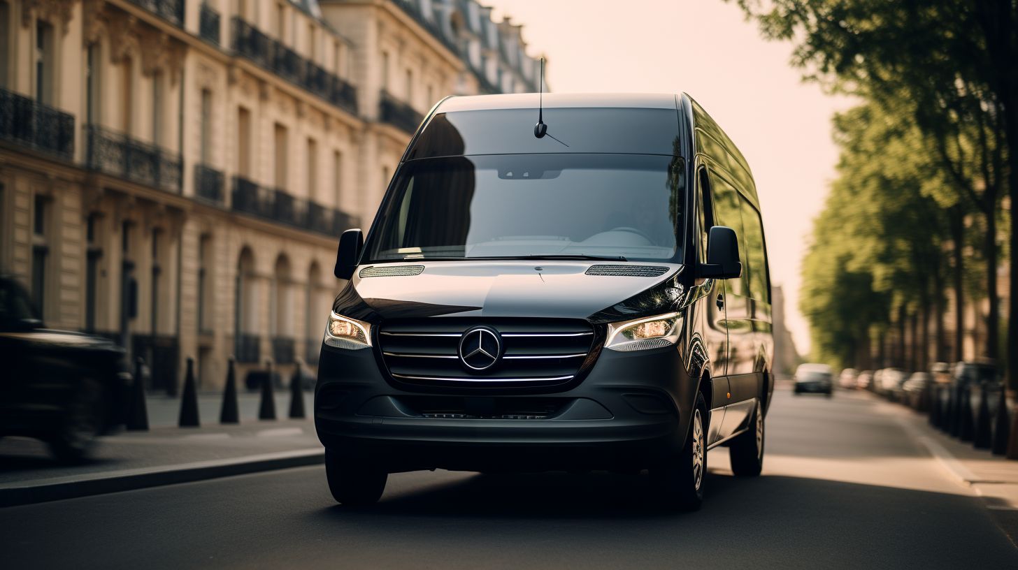 Minibus premium City Cab Paris pour transport de groupe, événements et navettes VIP