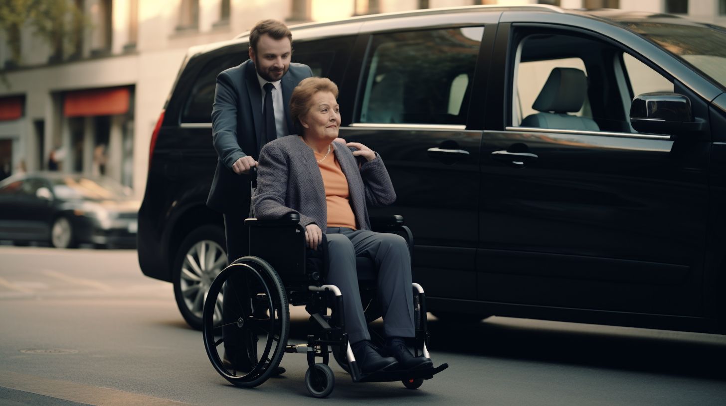 Transport TPMR City Cab Paris avec véhicule adapté et chauffeur formé pour accompagner les personnes à mobilité réduite