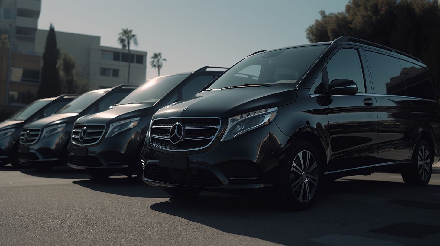 Vans premium City Cab Paris pour transport VIP, groupes et services événementiels haut de gamme