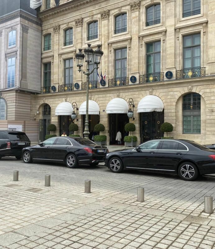 Service de navette VIP City Cab Paris pour hôtels de luxe et transferts premium